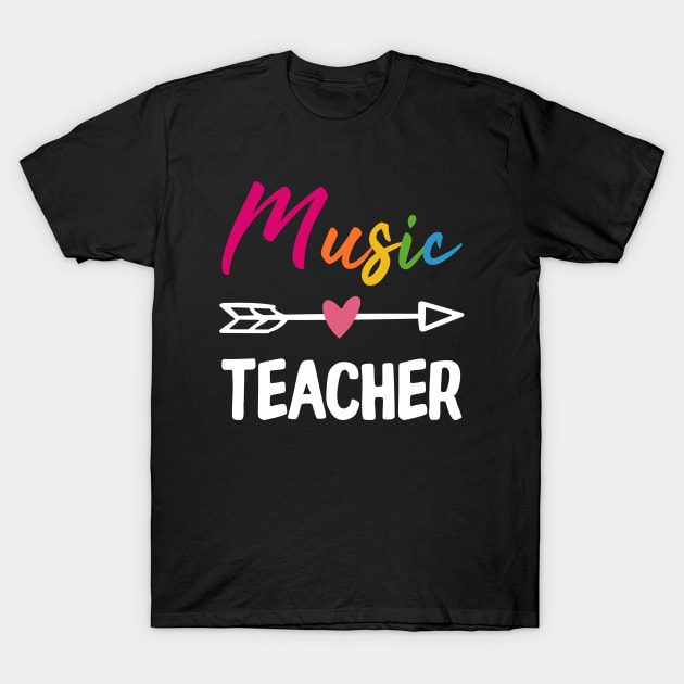 Music Teacher T-Shirt by Daimon